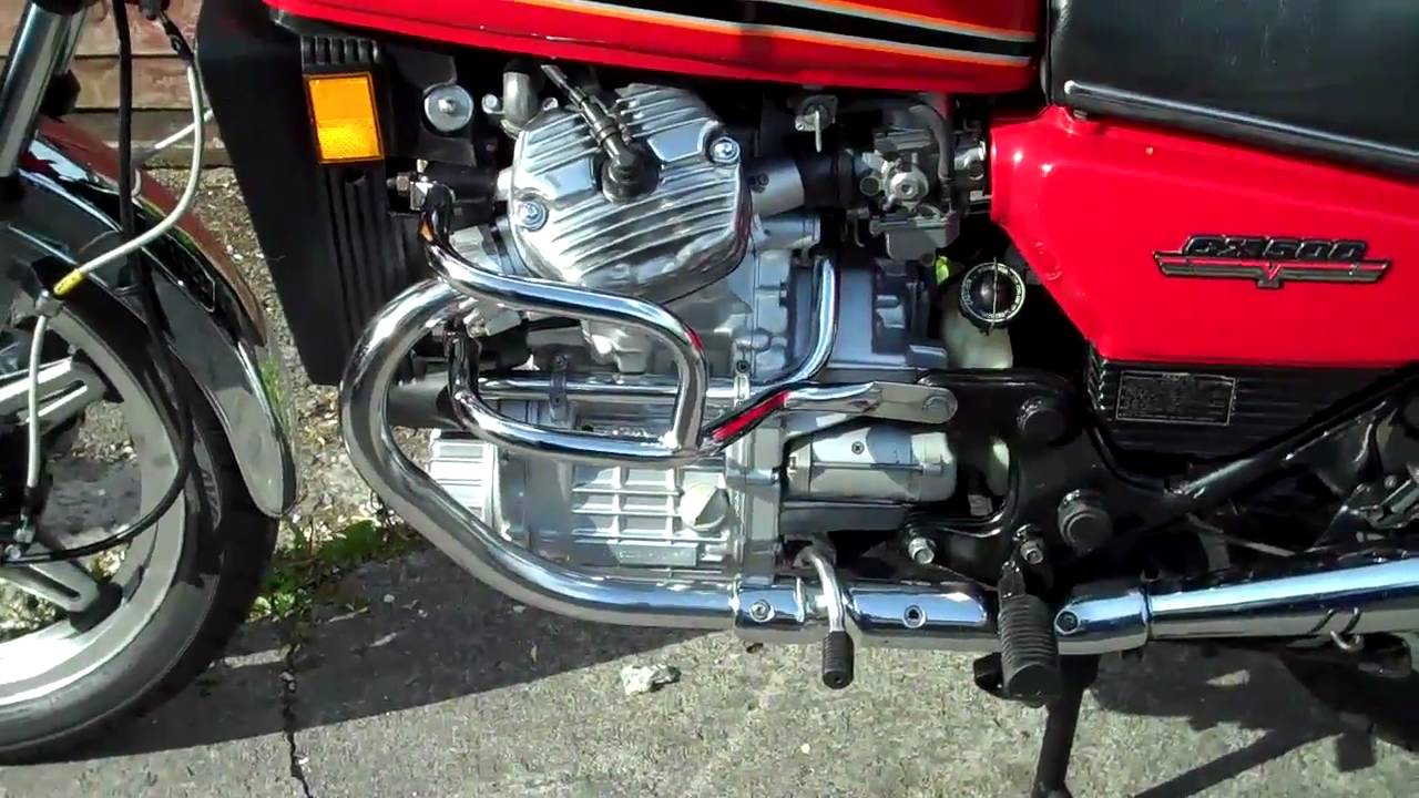 honda cx500  1979  engine start