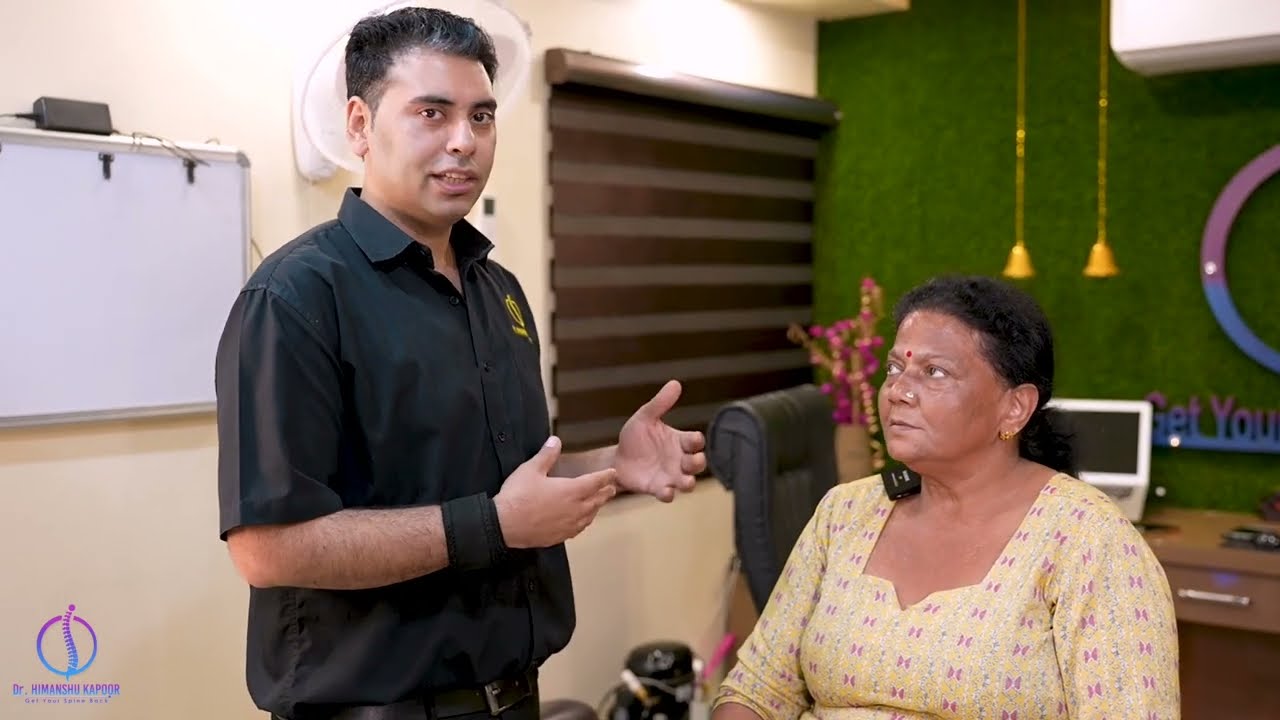Croocked Knee & Back Pain helped by Indian Chiropractor ||  