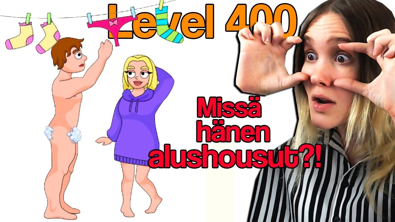 TÄMÄ MIES EI LÖYDÄ ALUSHOUSUJAAN... (taas loppu kentät)