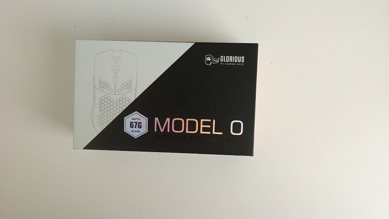 UNBOXING -  Glorius Model O - Nová myš