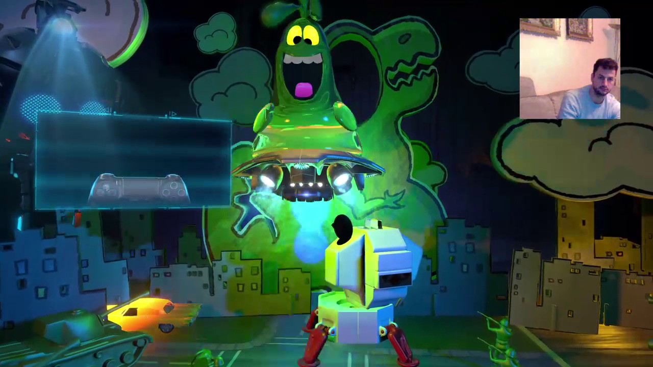 PlayStation Camera The Playroom Aliens amazing gameplay Ps4 (HD)