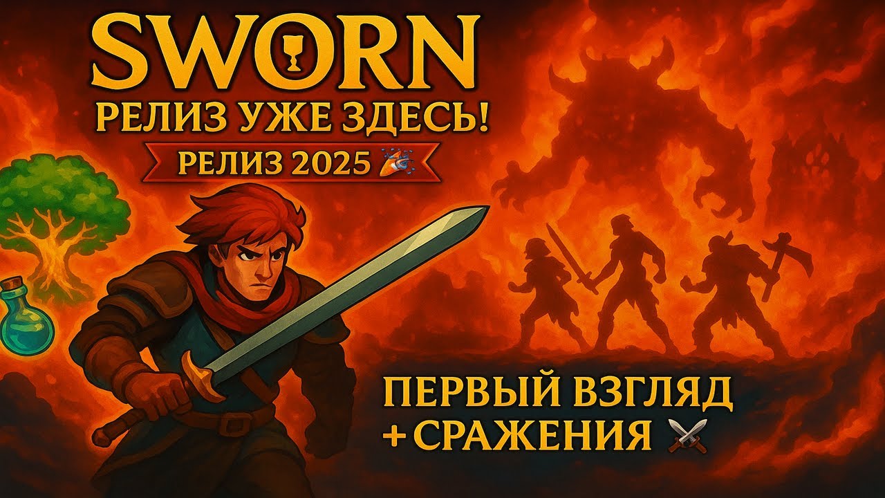 Обзор игры SWORN 1.0 &mdash; это лучшая альтернатива Hades?