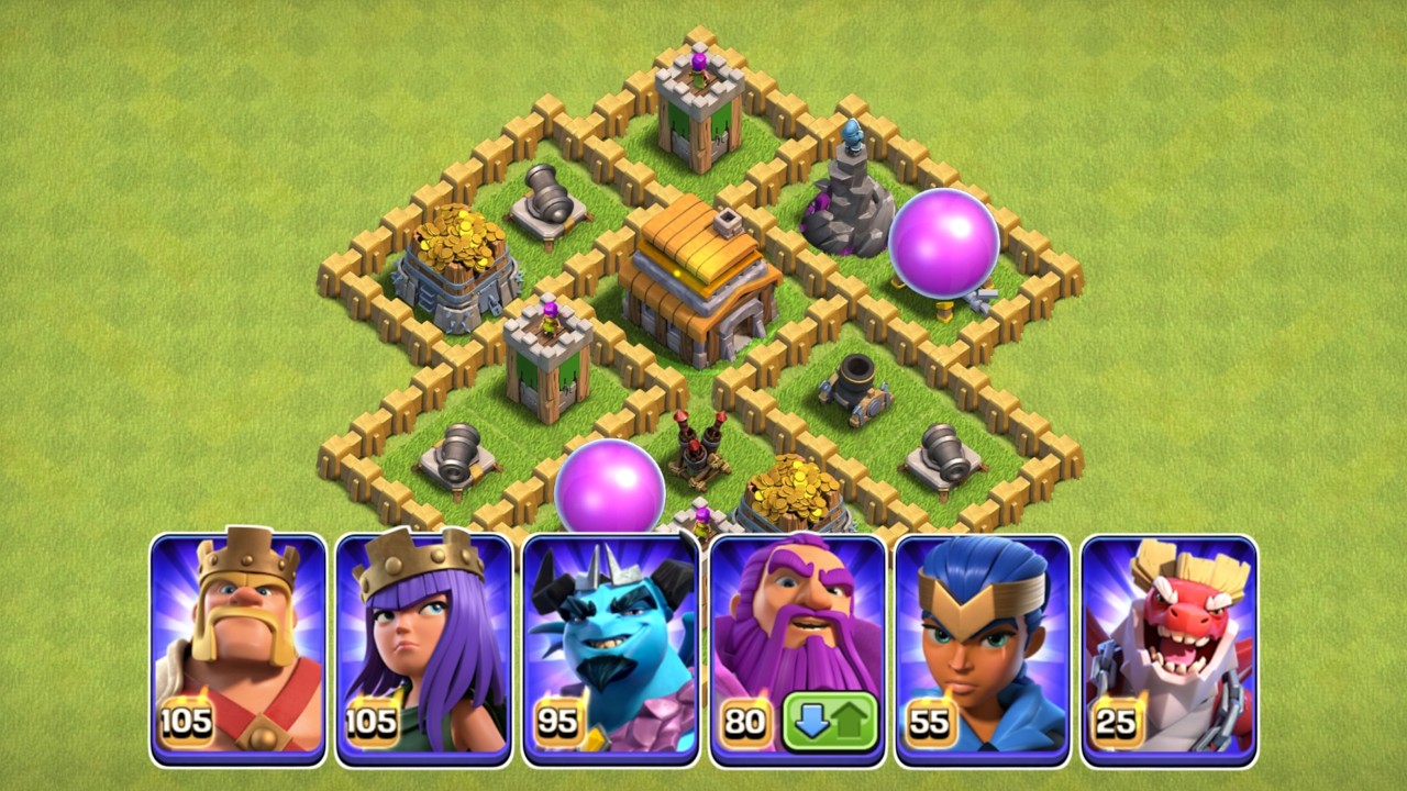 Every Single Hero VS Every Max TownHall | Clash of Clans