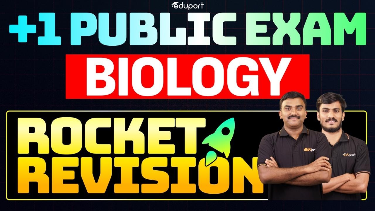 Plus One Biology Public Exam | Rocket Revision | Eduport Plus One