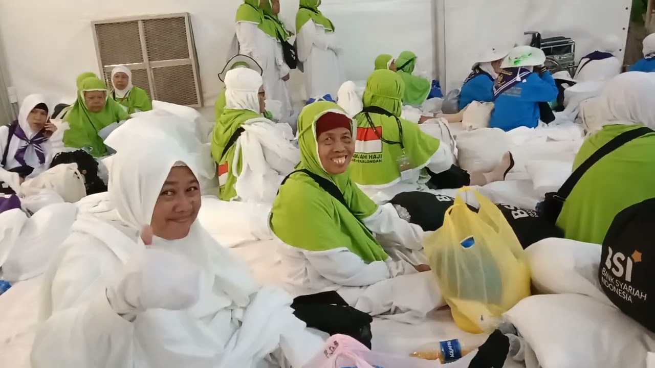Moments    Suasana   Tenda    Arofah  Arab   Saudi