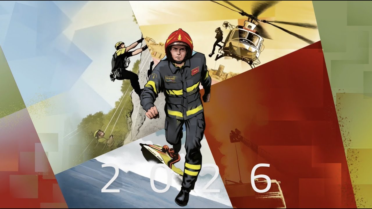 ROMA - PRESENTATO AL MAXXI “NEL SEGNO DEL SOCCORSO”, IL CALENDARIO STORICO 2026