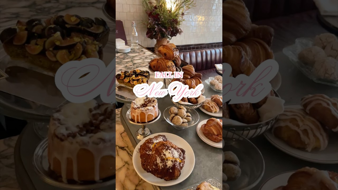 Mini vlog: Girly Fall in New York 🍂🎀