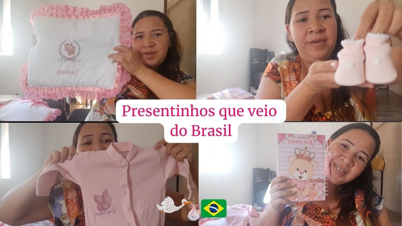 Presentinhos vindo do Brasil para Geovanna