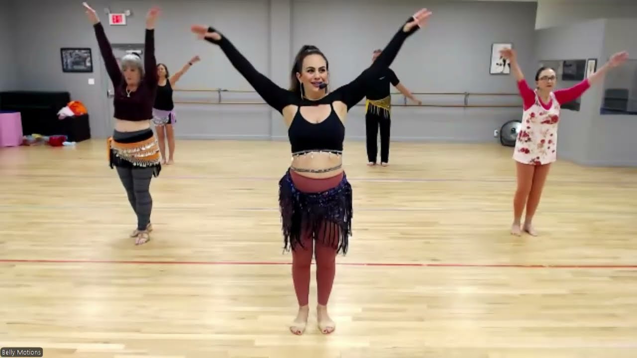 BEGINNER BELLY DANCE Routine 