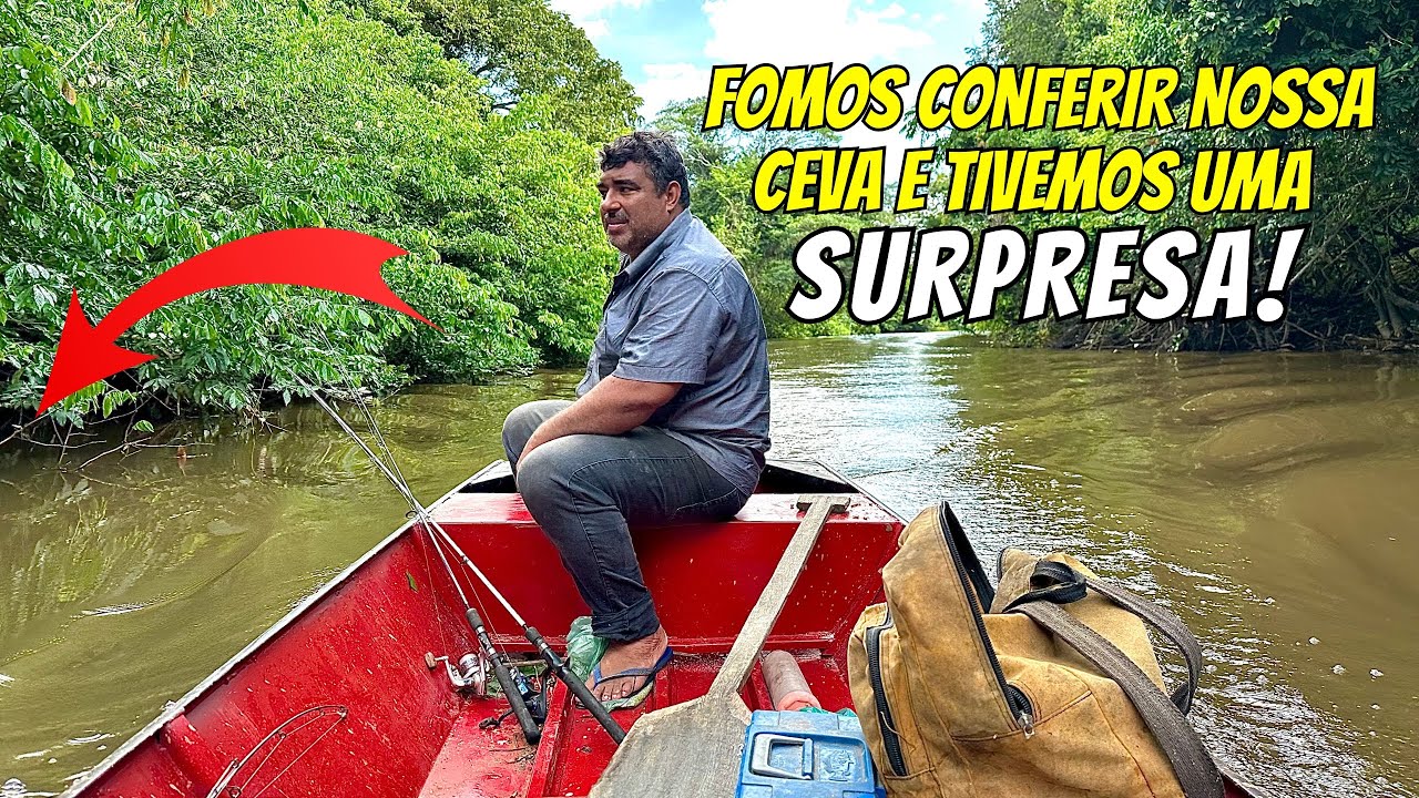 CEVA ATIVADA, CANOA NOVA E PEIXE NA LINHA – ALMOÇO RÁPIDO COM TOSCANA E ABACAXI