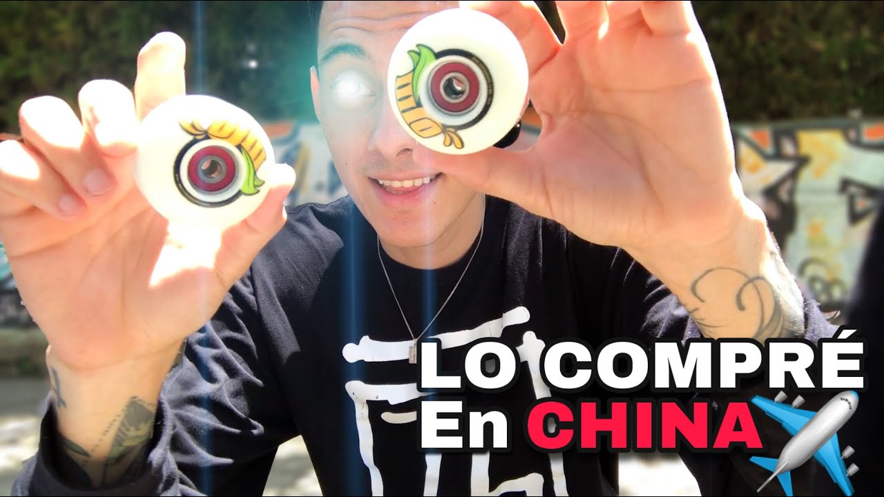 PROBANDO RUEDAS Y RODAMIENTOS TRAÍDOS DE CHINA!! | JuanDiazsk8