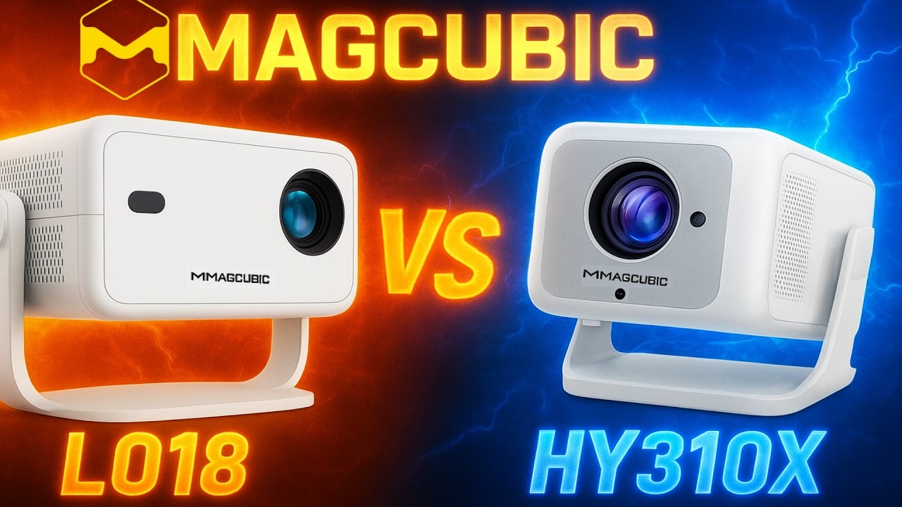 PROYECTOR MAGCUBIC L018 VS HY310X 🔥 ¿CUAL ES MEJOR? ¡LO PONEMOS A PRUEBA!