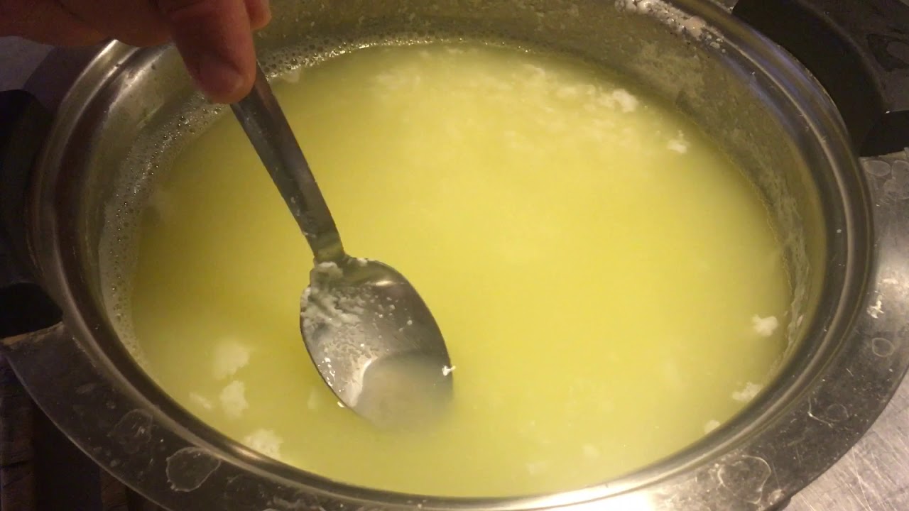 Como hacer requesón de leche de cabra