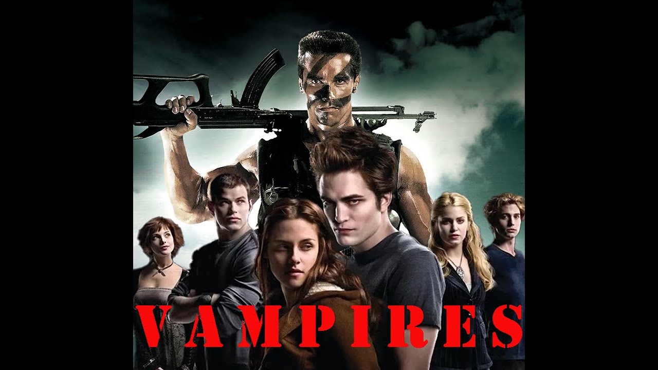 Fighting Vampires as an 80's Action Hero