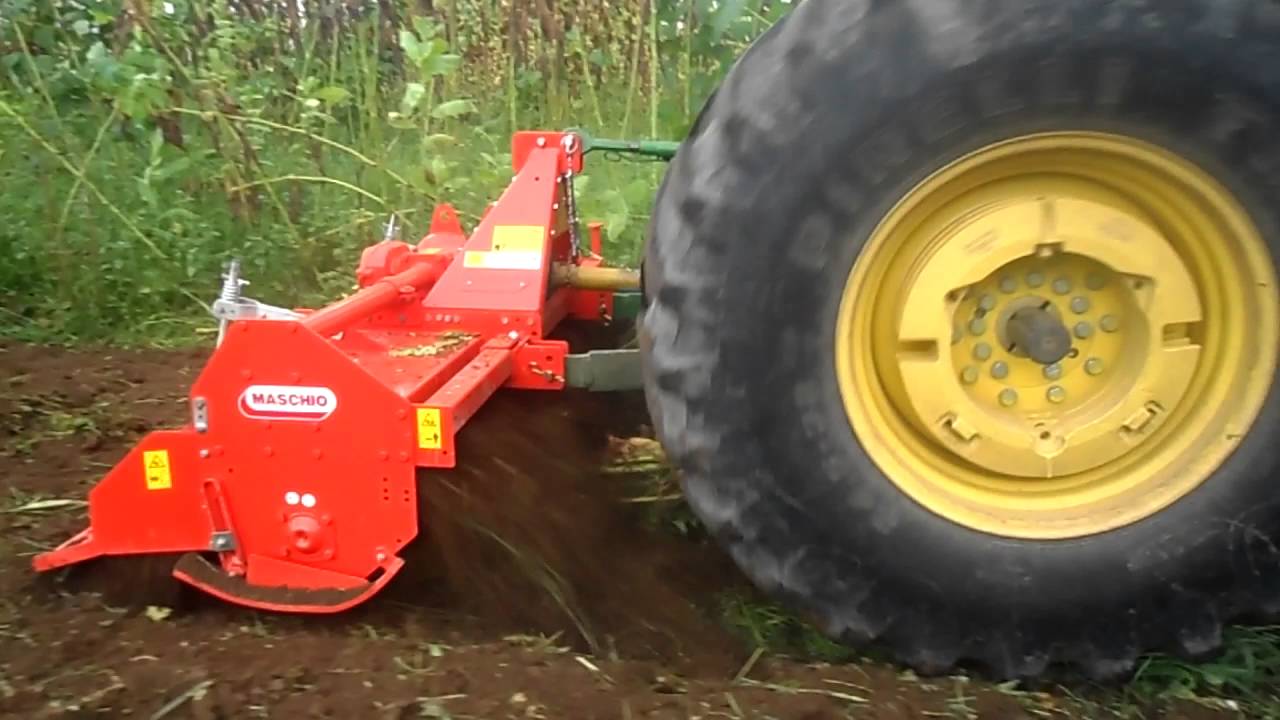 PRUEBA ROTAVATOR CON TABACO