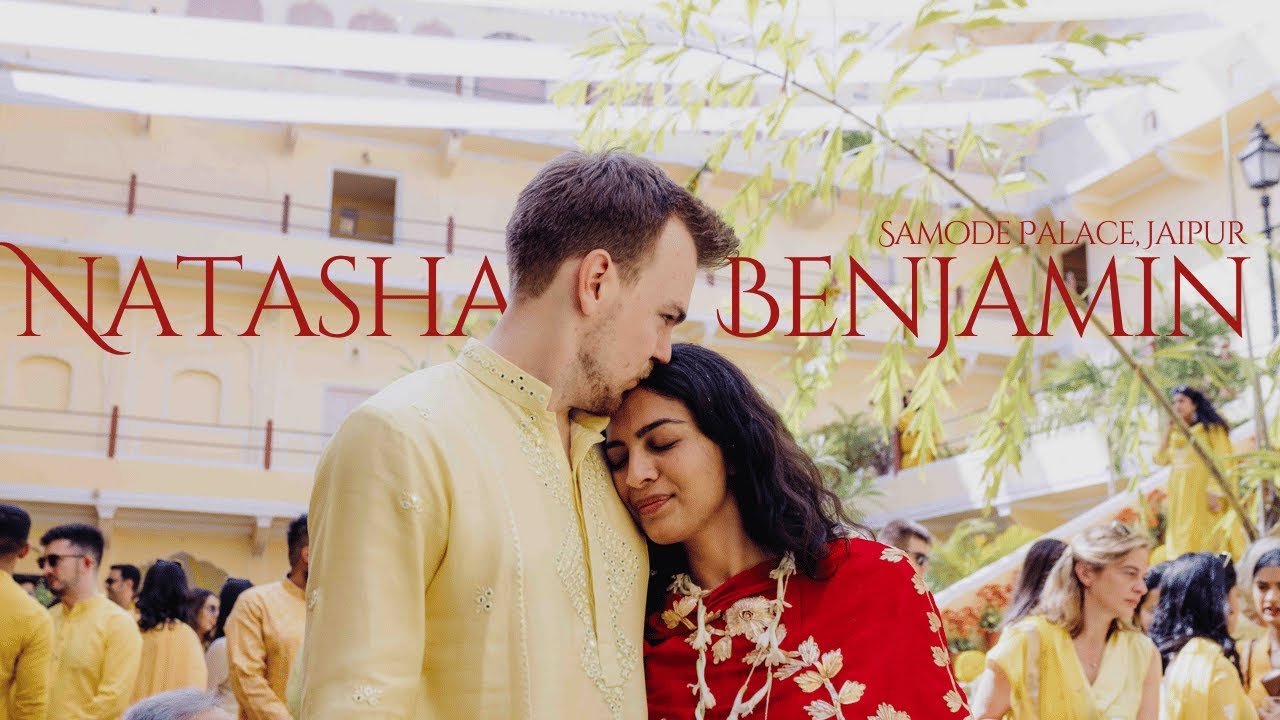 Natasha and Ben Wedding | Indian Wedding Highlight Video | SAMODE PALACE