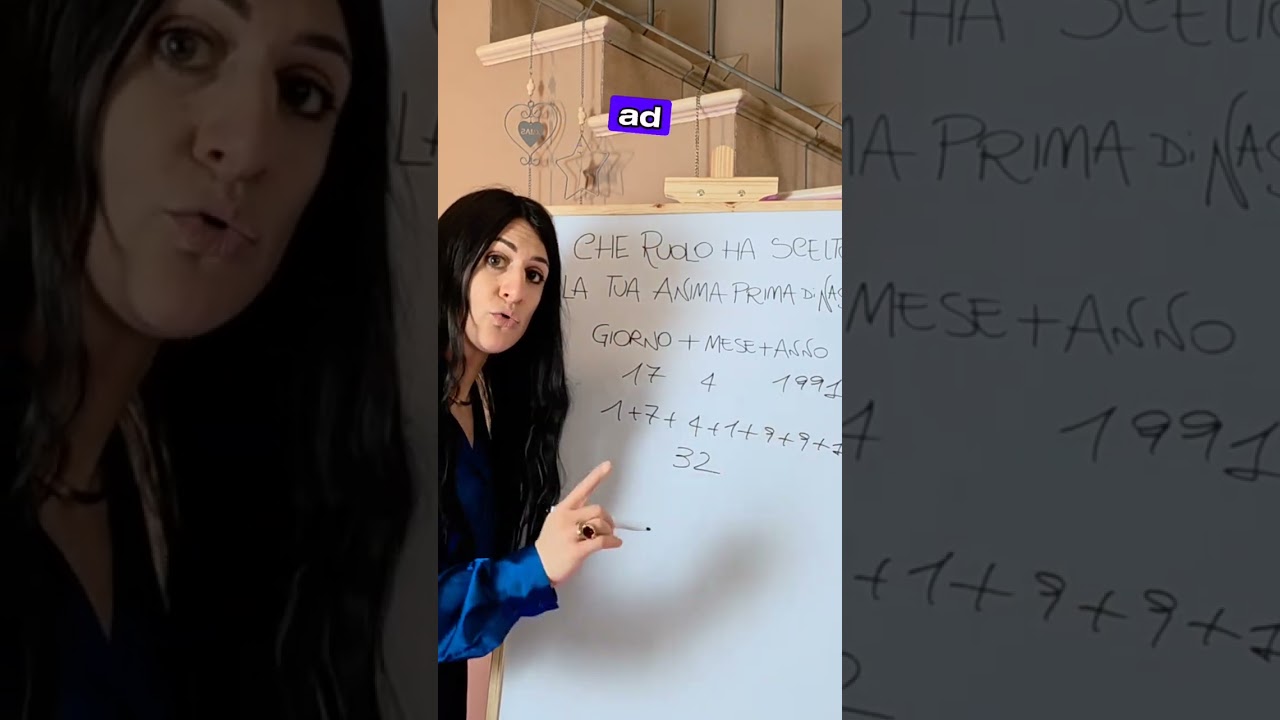 Che ruolo ha scelto la tua anima prima di nascere? Scoprilo con questo calcolo. #numerologia