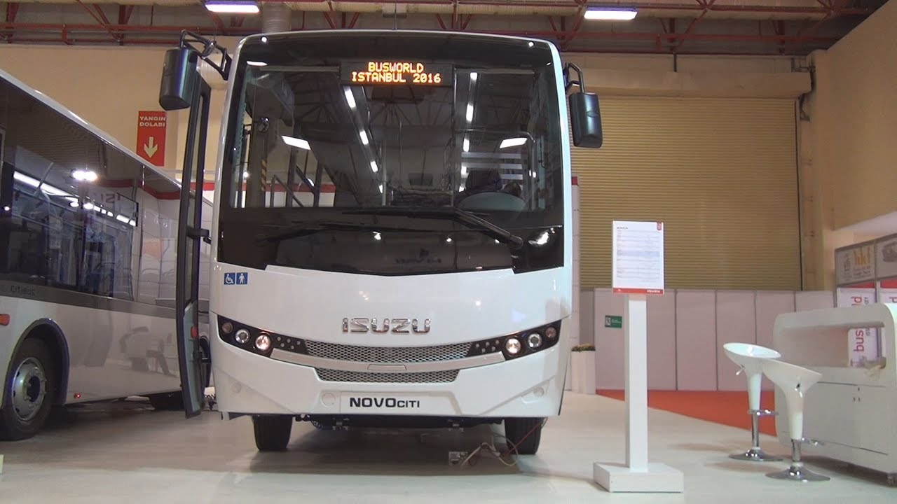 Isuzu NovoCiti 4HK1E6C Bus (2016) Exterior and Interior