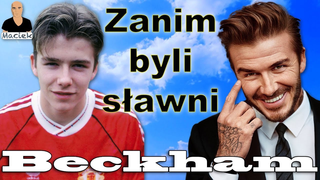 David Beckham | Zanim byli sławni