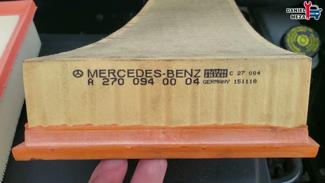 Troca do Filtro de AR do motor Mercedes - B200, A200, A250, CLA200, CLA250, GLA200 E GLA250