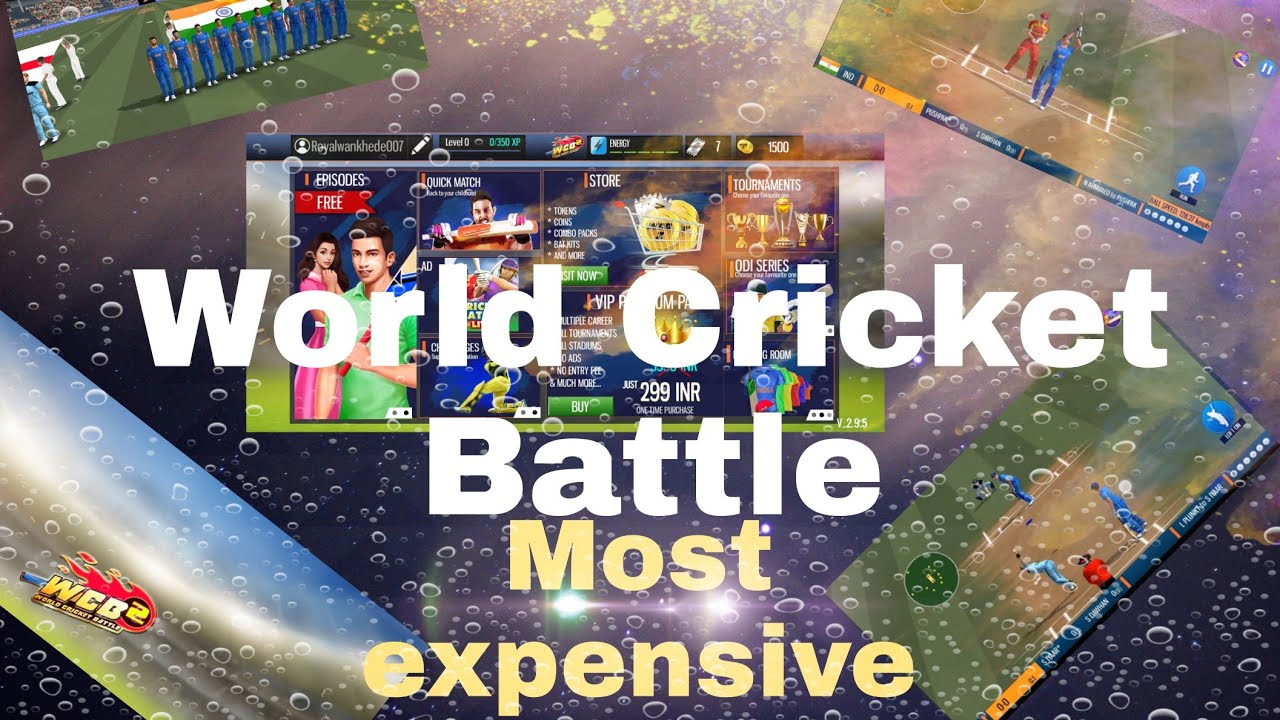 WCB2 [WORLD CRICKET BATTLE 2] GAME-PLAY VIDEO ANDROID / IOS JOYSTICK BATTING CONTROL 