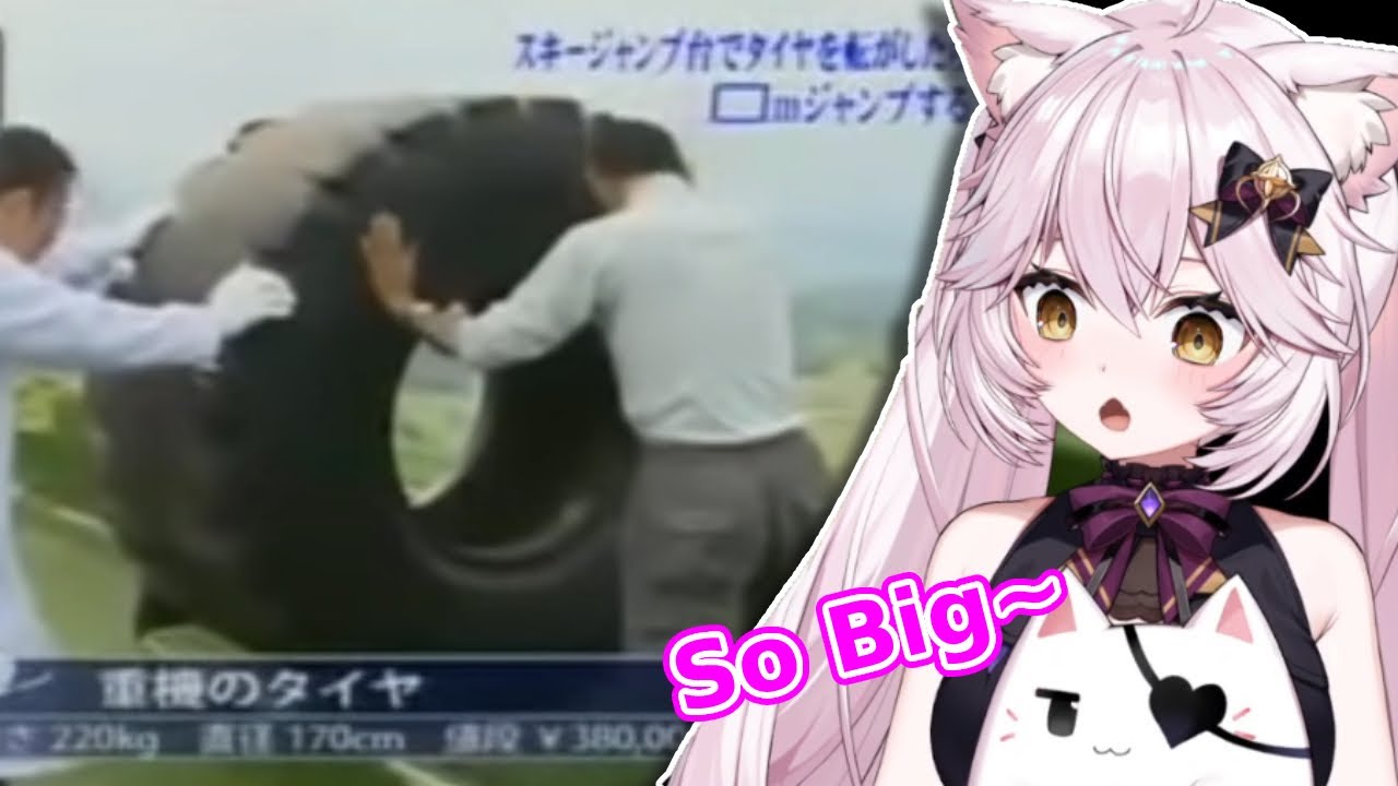 Nyanners Reacts to TIRE Ski Jumping