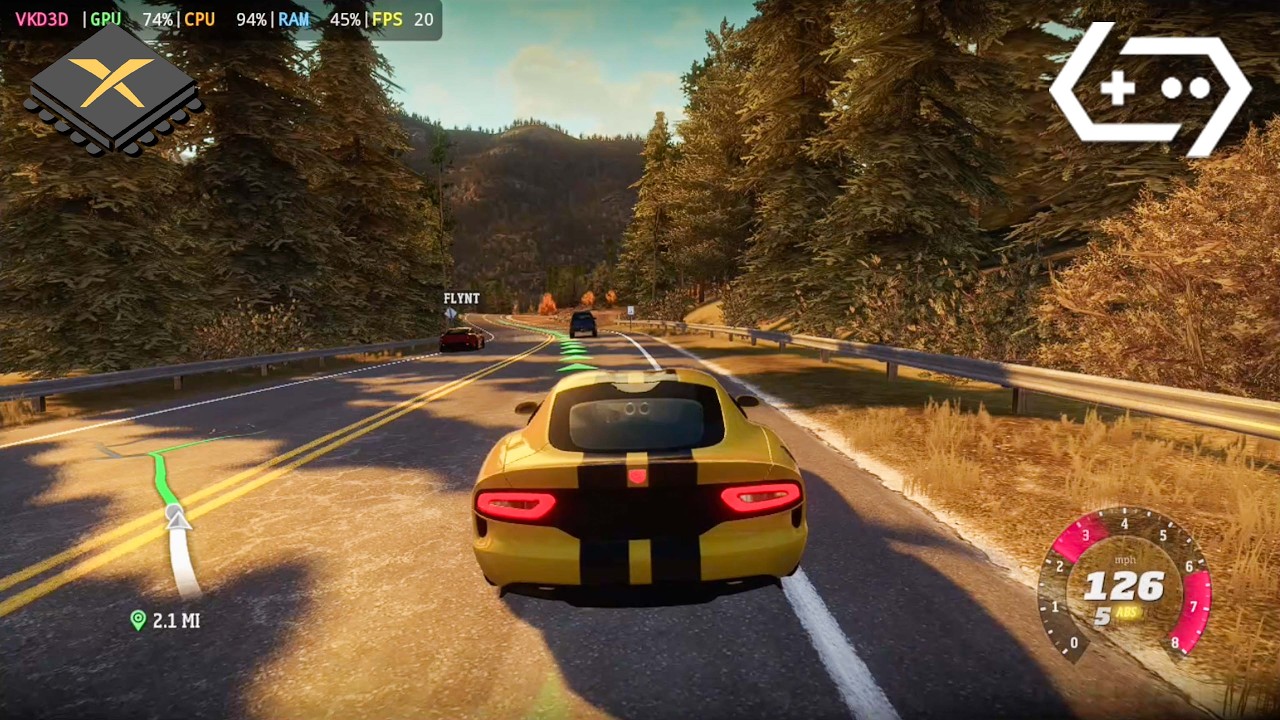 Эмулятор Forza Horizon Xenia Edge для Xbox 360 на Android / Red Magic 10 Pro+ SD8 Elite (Gamehub ...