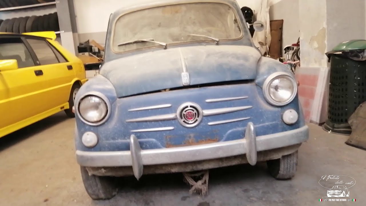 Ritrovamento Fiat 600_ Dal fienile alla luce