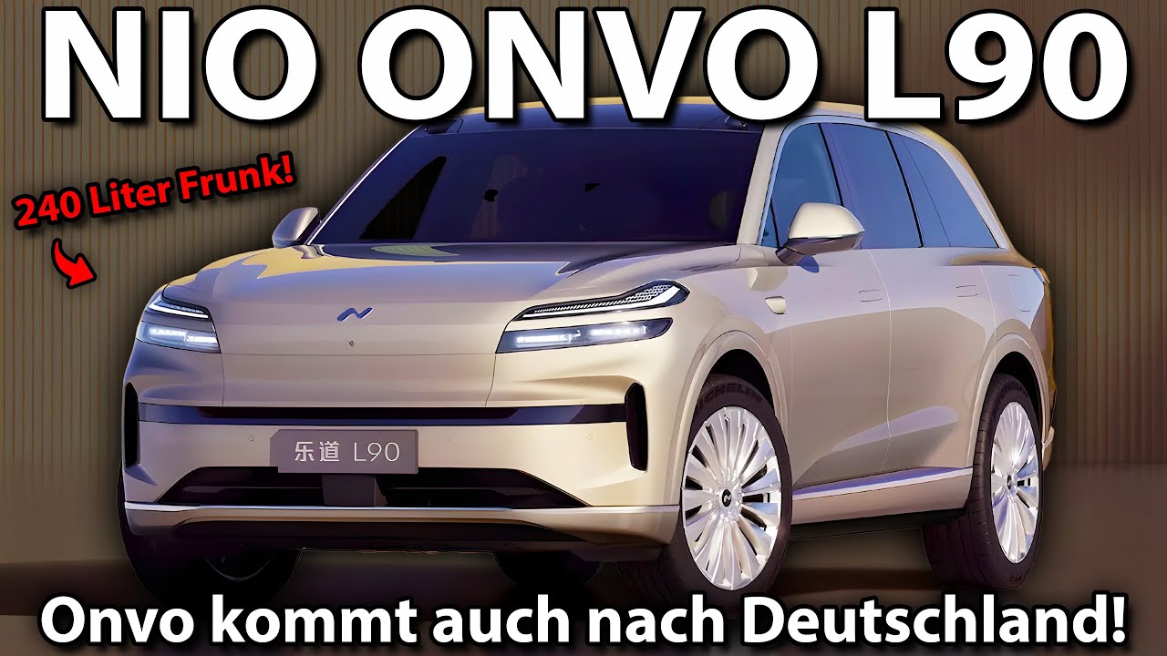 Nio Onvo L90 - 544 PS, 900V & 240 Liter Frunk!