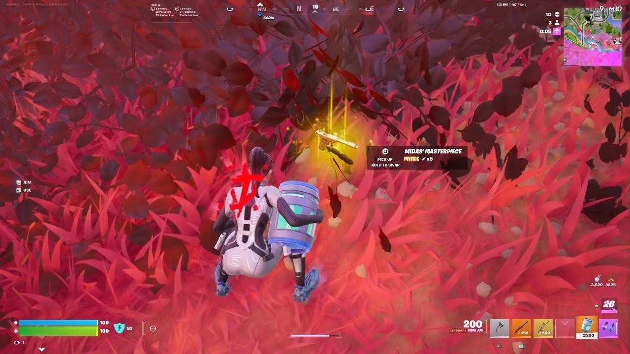 I found MIDAS'S MASTERPIECE in the NEW Fortnite season...