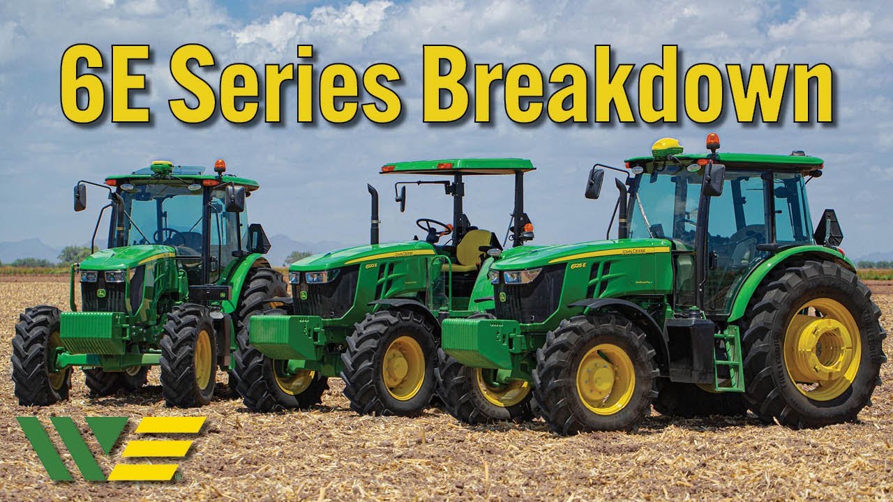 Разборка серии John Deere 6E