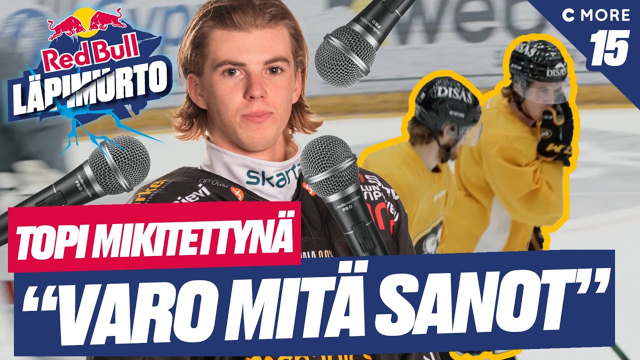 Topi Niemelä mikitettynä Kärppien treeneissä 🎤 - Red Bull Läpimurto