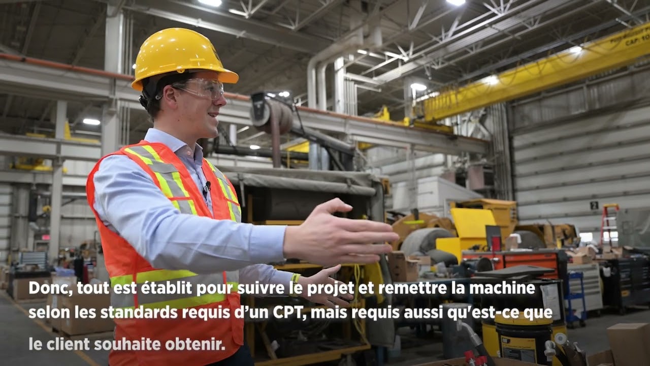 Le centre de reconditionnement de Toromont &agrave; Candiac