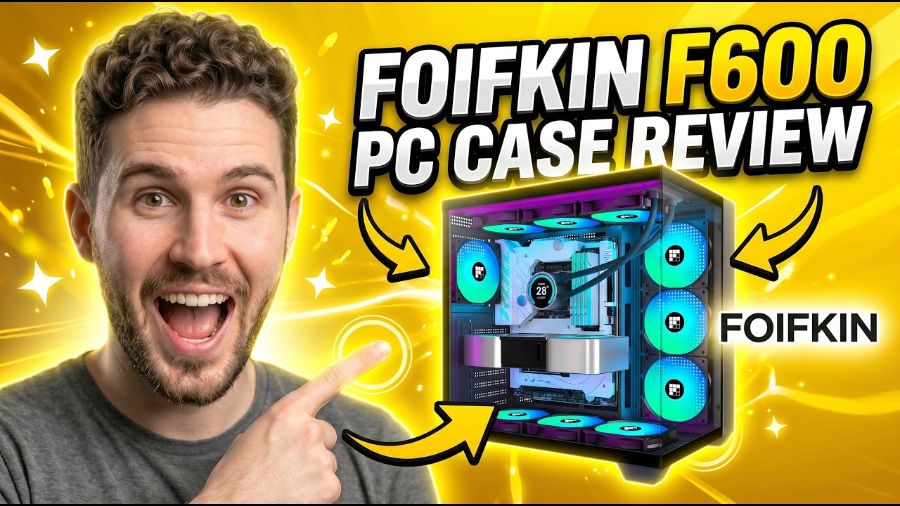 Foifkin F600 PC Case Review (2026): Stunning Design, ONE Major Flaw!
