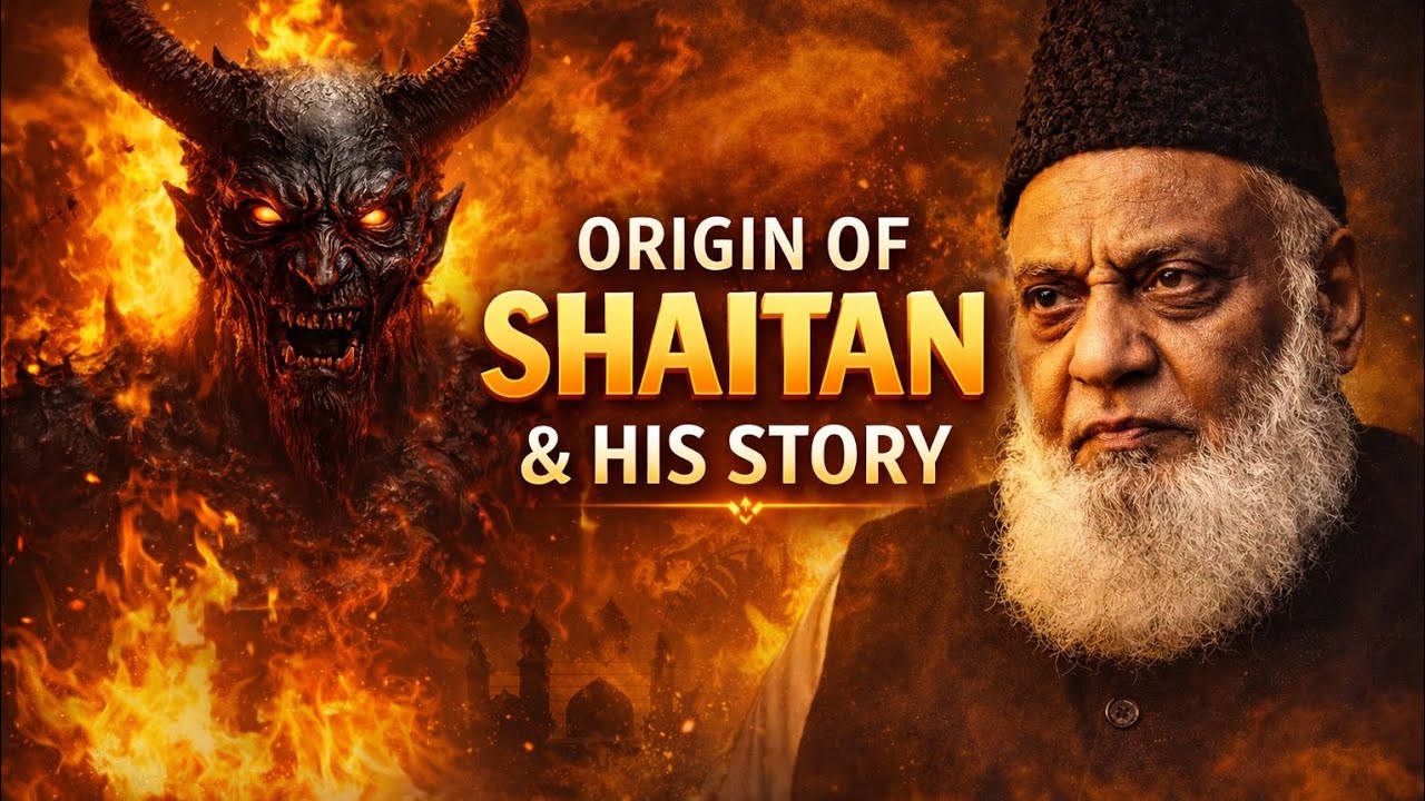 Shaitan Ka Aghaz Aur Uski Kahani | Origin of Shaitan Explained | Dr Israr Ahmed