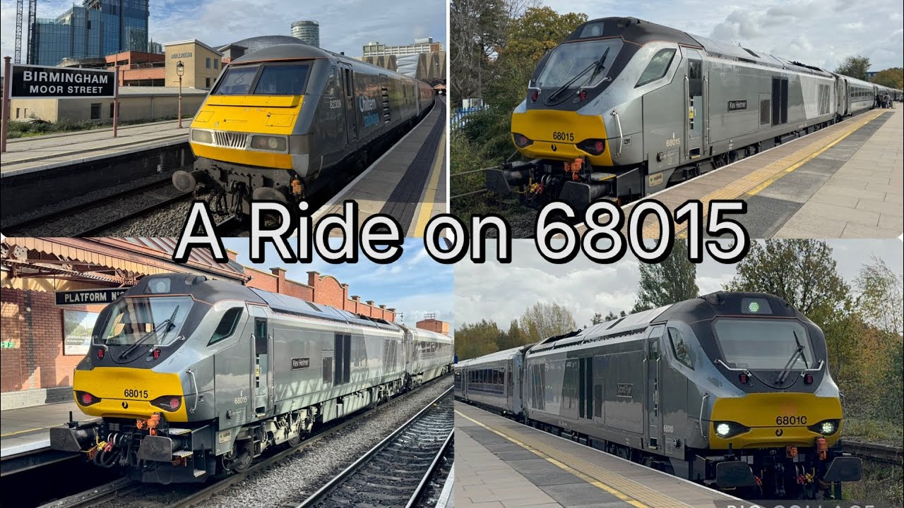 A Ride on 68015 1R17/1H41 + 68010 1R21. 28/10/25
