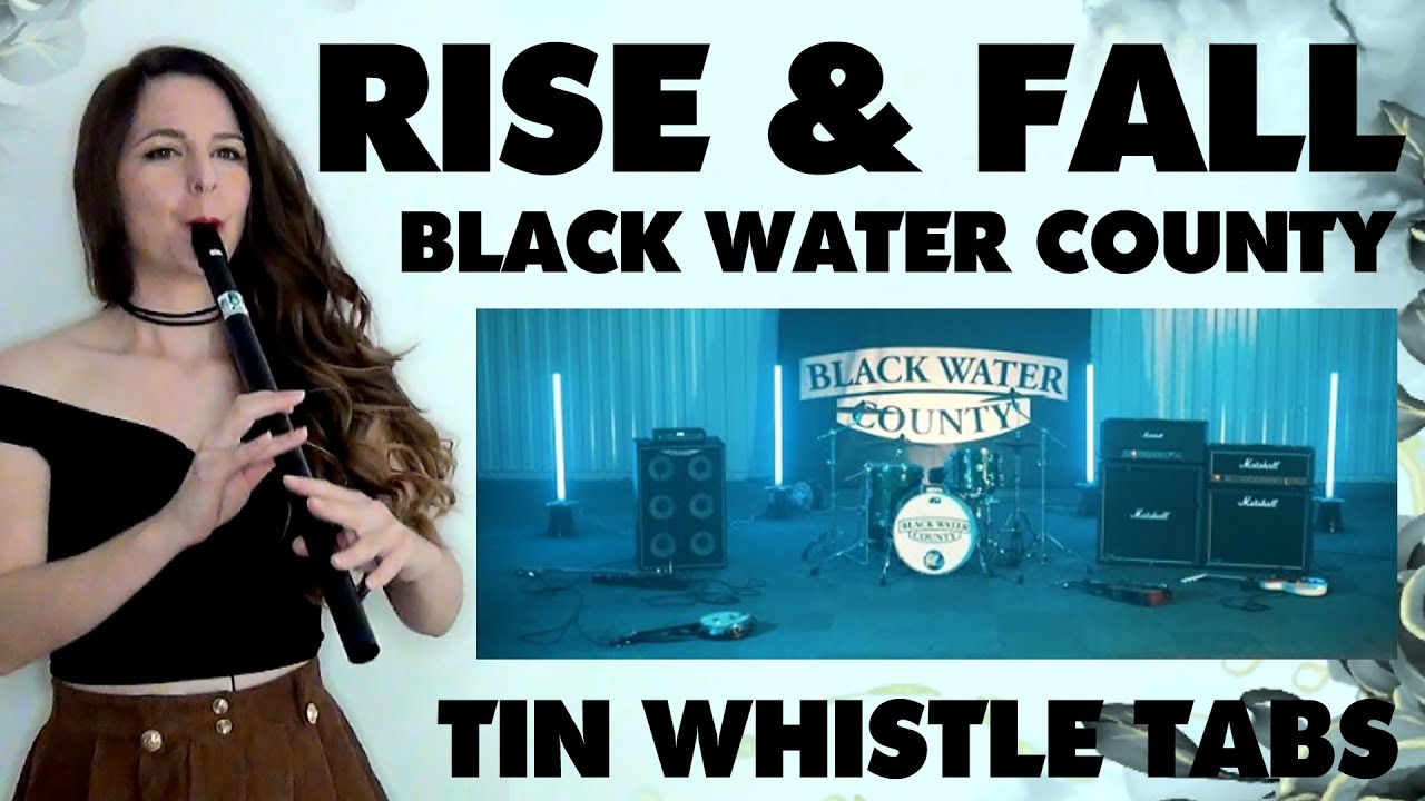 Black Water County - Rise And Fall | Tin Whistle Tabs Tutorial | #punk #folkmusic