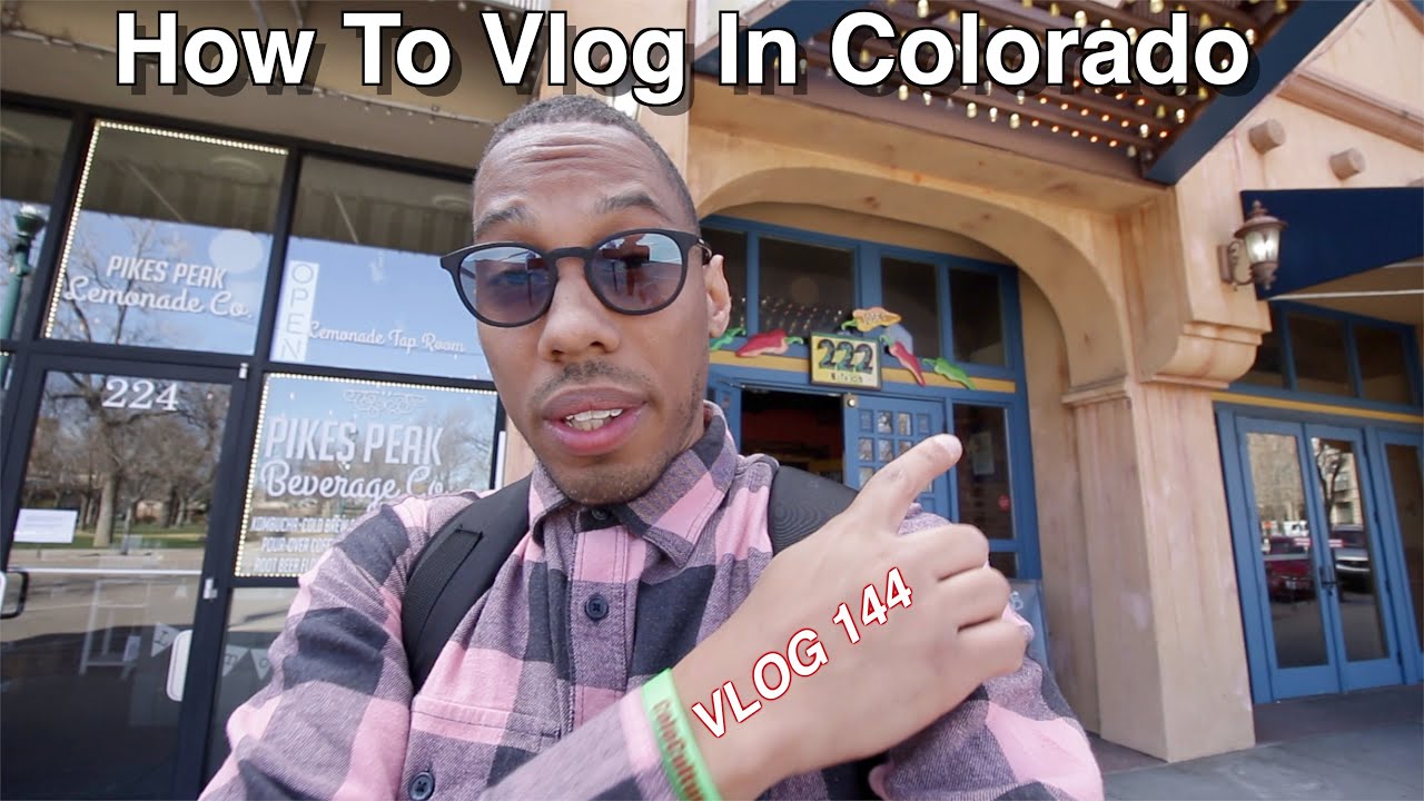 How to Vlog in Colorado | Downtown Colorado Springs