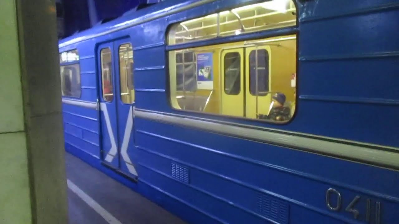 Самарское метро, поездка по участку : Юнгородок- Гагаринская . 11.10.2020