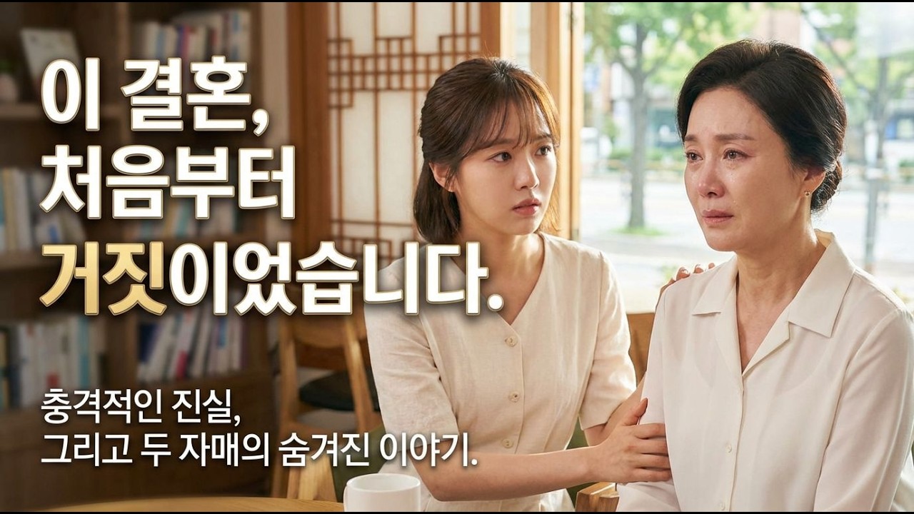 결혼식 날 폭로된 진실, 당신은 믿을 수 있나요?