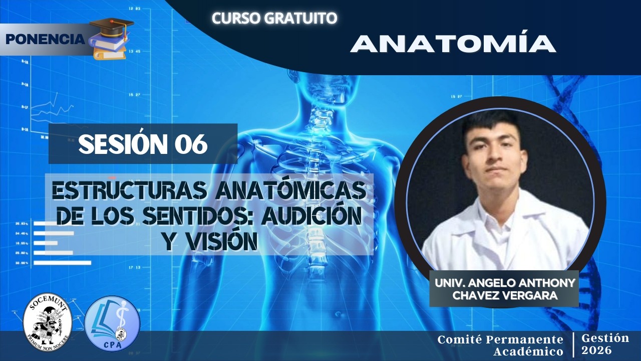 SESIÓN 05: ESTRUCTURAS ANATÓMICAS DE LOS SENTIDOS: AUDICIÓN Y VISIÓN