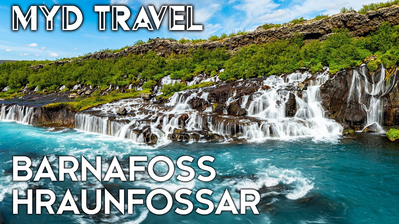 Barnafoss & Hraunfossar - Island | MYD Travel - Folge 88 [4K]