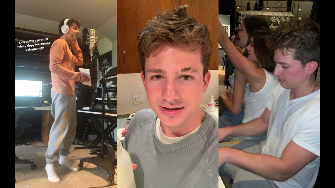 Charlie Puth Instagram Stories • April 19-30, 2019