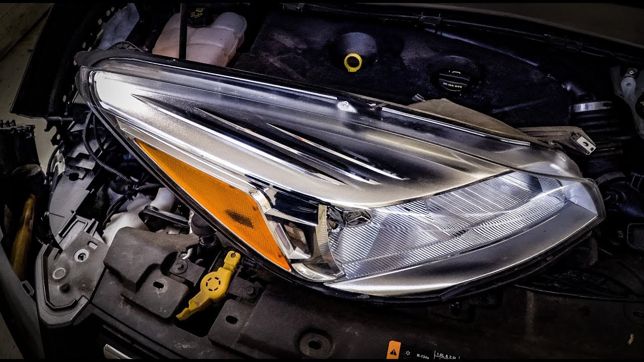 Ford Escape headlight removal (2016)// #theautobodyguy