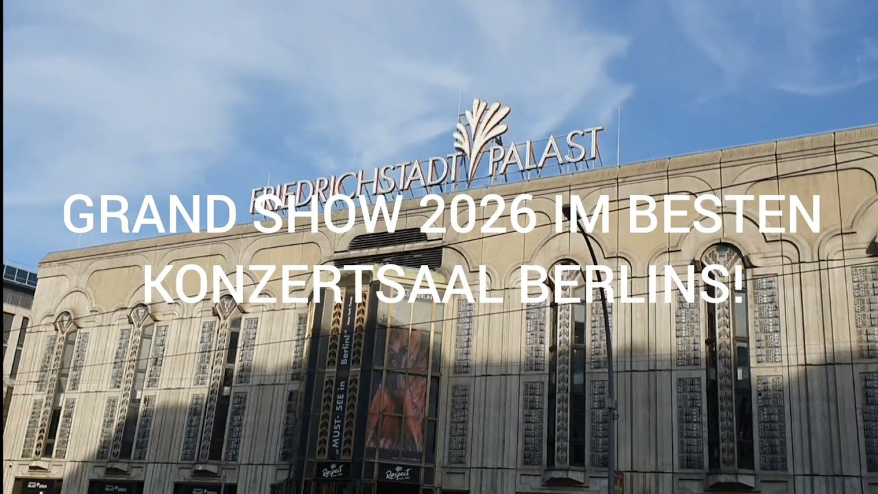 Berlin Friedrichstadtpalast show  #berlin #musicvideo #berlinvlog #berlinmusic 