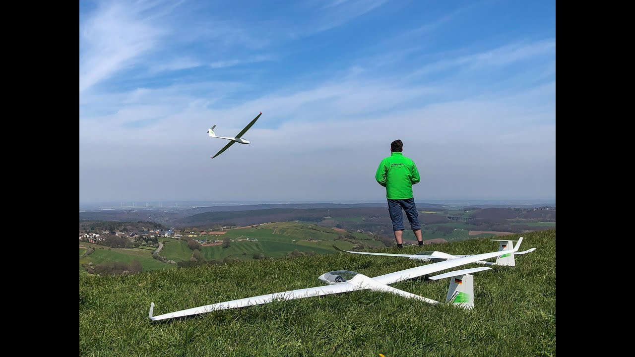 ASW-27 4.0m Maiden Flight at the Slope