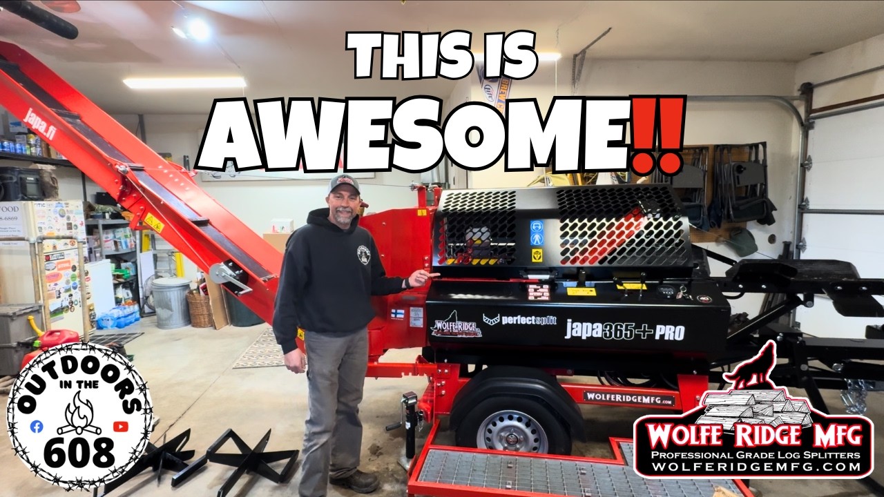 Japa 365+ Pro Road Firewood Processor‼️ | Walk-Around