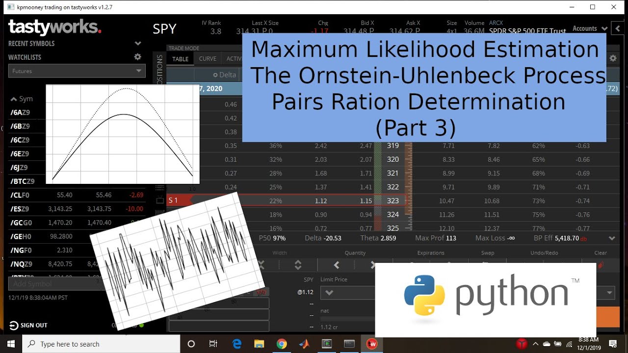 Pairs Trading: The Ornstein-Uhlenbeck Process  and Pairs Ratio Determination