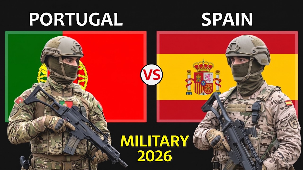 Portugal vs Spain - Military Power Comparison 2026