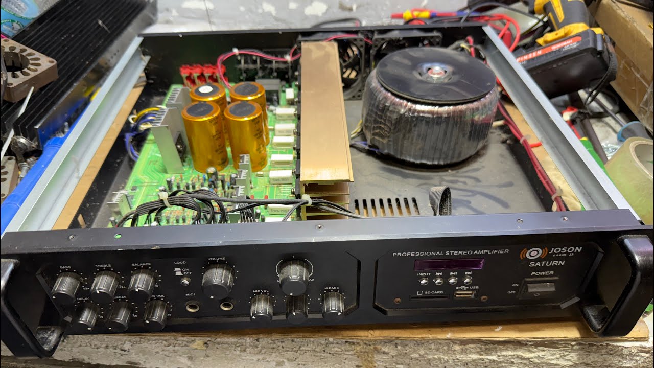 Joson saturn umusok yung mga pyesa sa board sira mga transistor tips kung paanu ayusin